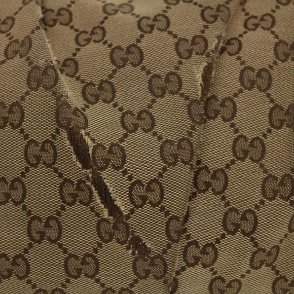 GUCCI GG Canvas Shoulder Bag Beige - Picture 3 of 15